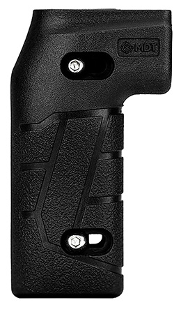 [682157400973] Mdt Sporting Goods Inc 105173BLK Premier Vertical Grip Black Polymer, Removable Side Panels, Fits MDT Chassis