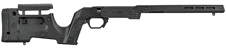 [682157396030] Mdt Sporting Goods Inc 104691BLK XRS Chassis Black Aluminum Core with Polymer Panels, Adj. Cheekrest, M-LOK Forend, Interchangeable Grips, AICS Mag Compatible, Fits Short Action Remington 700