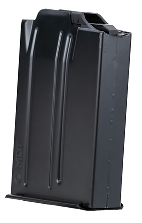 [682157401949] Mdt Sporting Goods Inc 104760BLK AICS Magazine  10rd Extended 223 Rem Black Steel w/ Polymer Extended Feed Lips