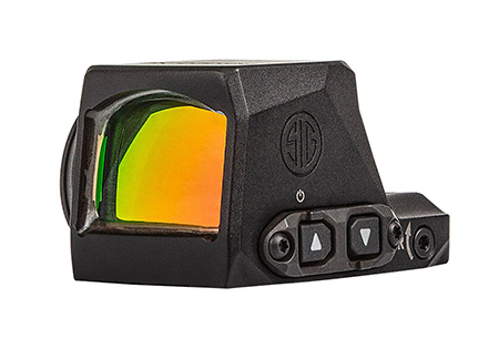 [798681686865] Sig Sauer Electro-Optics SORX1200 Romeo-X Compact Black Anodized 1 x 24 mm 2 MOA Red Dot/32 MOA Circle Multi Reticle