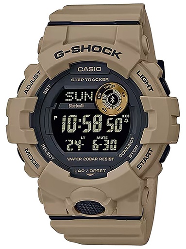 [889232218557] G-shock/vlc Distribution GBD800UC5 G-Shock Tactical Move Power Trainer Fitness Tracker Tan