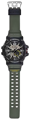[889232114705] G-shock/vlc Distribution GG10001A3 G-Shock Tactical MudMaster Keep Time Green Size 145-215mm Features Digital Compass