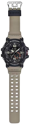 [889232114750] G-shock/vlc Distribution GG10001A5 G-Shock Tactical MudMaster Keep Time Tan Size 145-215mm Features Digital Compass