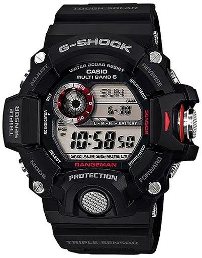 [079767980627] G-shock/vlc Distribution GW94001 G-Shock Tactical Rangeman Keep Time Black Size 145-215mm Features Digital Compass