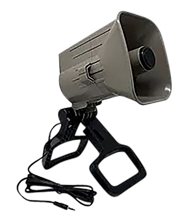 [831621010228] Foxpro SPXHD External Speaker SP-XHD 8ft Speaker Cable, Mounting Bracket, 3.5mm Plug