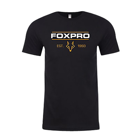 [831621008546] Foxpro E93BS Est. 93  Black Cotton/Polyester Short Sleeve Small