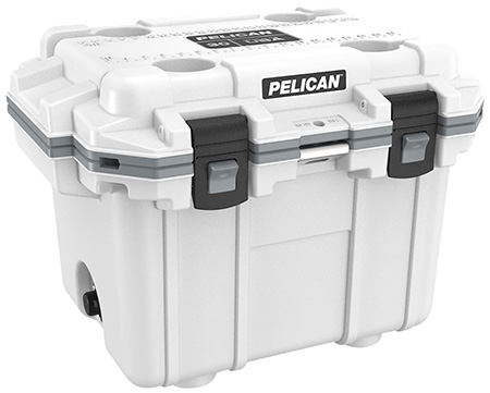 [825494067410] PELICAN 30Q-1-WHTGRY 30QT ELITE COOLER WHT/GRY