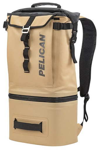 [019428165505] PELICAN SOFT-CBKPK-COYOTE 19QT BKPACK COOLER
