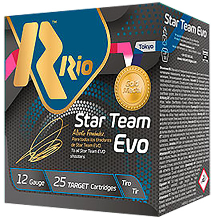 [8435101635271] Rio Ammunition ST288 Star Team EVO  12Gauge 2.75" 1oz 8Shot 25 Per Box/10 Case