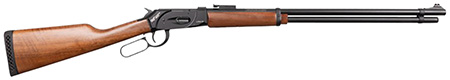 [643477863541] Gforce Arms GFLVR410 Saddlehorn  410 Gauge 2.5" 9+1 24" Blued Barrel/Rec, Turkish Walnut Stock, Adj. Fiber Optic Sights