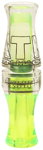 [810280060270] Avian X ZNK-ZNK6027 ATM Green Machine  Single Reed Lemon Drop Polycarbonate Attracts Ducks