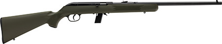 [062654402210] Savage Arms 40221 64 F Full Size 22 LR 10+1 21" Matte Black Carbon Steel Barrel, Grooved Receiver, Green Fixed Synthetic Stock