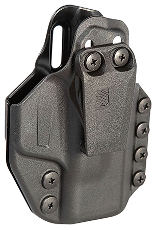 [604544683332] Blackhawk  Stache Base Holster Kit IWB Black Polymer Belt Clip Fits Sig P320 Ambidextrous