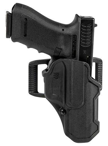 [604544682656] Blackhawk 410704BKR T-Series L2C OWB Black Polymer Belt Loop Fits Beretta M9/92FS/92X/92A1/M9A1/M9A3/M9A4 Right Hand
