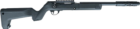 [856365001462] Tactical Solutions OHRSBXTD22WMRMBOBBLK Owyhee SBX Takedown 22 WMR 10+1 16.62" (12.37" Bore Length) Fluted/Threaded with Barrel Shroud, Black, Folding Takedown Rec, Magpul Backpacker Stock
