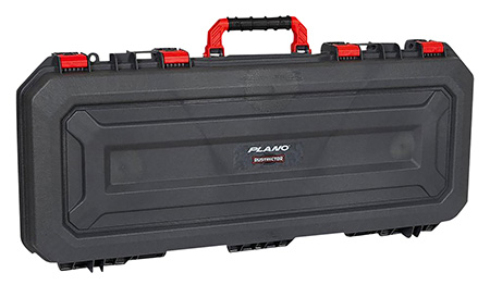 [024099016704] Plano PLA11836R All Weather 2 w/ Rustrictor Technology 36" Gray w/ Red Accents Dri-Loc Seal  &  Lockable Latches