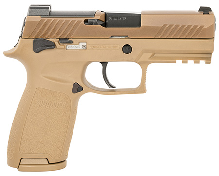 [798681691968] SIG 320CA9M18MSCA *CA*  P320 M18 9MM 3.9(3)10R COY