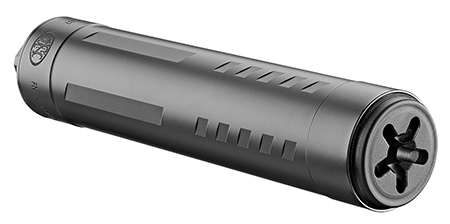 [845737017187] FN 96100838 Catch 22 TI 22 Cal (Rimfire), 5.25" L, Black Titanium, 1/2"-28 tpi DT Mount