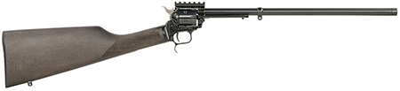 [727962708774] Heritage Mfg BR226B16-PIC Rough Rider Tactical Rancher 22 LR 6rd 16.12", Black Oxide Barrel/Rec, Black Stained Walnut Stock, Optics Mount, Includes Sling