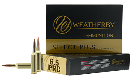 [747115452637] Weatherby R65PRC156EH Select Plus  6.5PRC 156gr Berger Elite Hunter 20 Per Box/10 Case