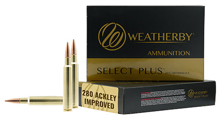 [747115452675] Weatherby M280A139HCB Select Plus  280Ackley Improved 139gr 20 Per Box/10 Case