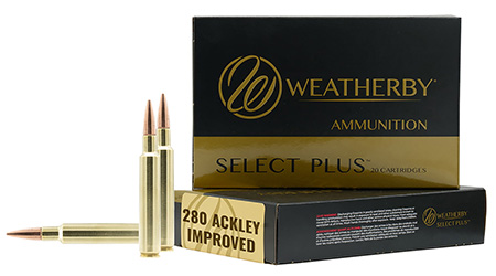 [747115453078] Weatherby F280A150SCO Select Plus  280Ackley Improved 150gr Swift Scirocco 20 Per Box/10 Case
