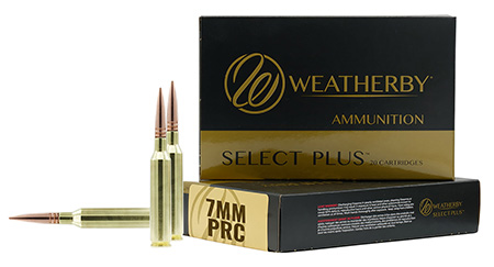 [747115453085] Weatherby M7PRC177HCB Select Plus  7mmPRC 177gr Hammer Custom 20 Per Box/10 Case