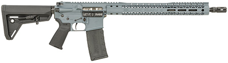 [680490947605] Black Rain Ordnance BROSSPCWG Spec 15+ SSP 5.56x45mm NATO 30+1 16", Cold War Gray, 15" Slim M-LOK, Magpul Grip/Carbine Stock