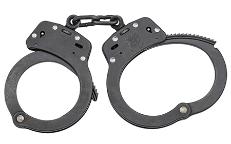 [022188501018] Smith  &  Wesson 350101 100  Slot Lock Blued Steel