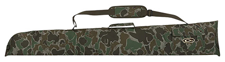 [659601209116] Drake Waterfowl DW3110037 Side-Opening Shotgun Case Exterior Choke Tube Pocket, Carry Handles/Adj. Strap, Hanging D-Ring