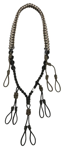 [659601276279] Drake Waterfowl DW7150BKO Callers Lanyard Black/Olive Polypropylene Adjustable