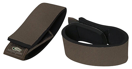 [659601105838] Drake Waterfowl DW73600 Ankle Garters  Brown Neoprene Around the Ankle Hook   &  Loop