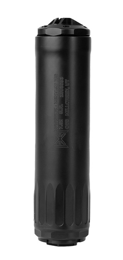 [706433763900] Huxwrx 2237 Ventum  30 Cal (7.62mm), 6.70" Black Stainless Steel/Titanium, 5/8"-24 tpi DT Mount