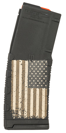 [681565224362] Black Rain Ordnance MAG30AMFLAG Magazine  30rd 223 Rem/5.56x45mm NATO American Flag Engraving Fits AR-15/M16/M4