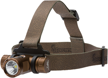 [023614962878] Browning 3713345 Blackout Elite Headlamp  Burnt Bronze  4/860 Lumens White LED/Green