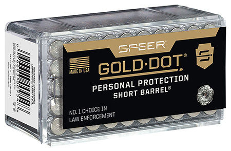 [076683009548] Speer 954 Gold Dot Short Barrel 22WMR 40gr Hollow Point 50 Per Box/40 Case