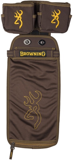 [023614984887] Browning 125188 Comp Series Shell Pouch Brown Polyester