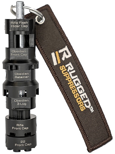 [859383006891] Rugged Suppressors RTK001 Totem Tool  (6 Piece Multi-Tool) Compatible with Most Rugged Suppressor