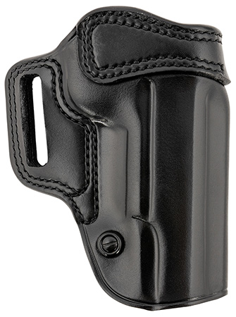 [601299024373] Galco AV212RB Avenger  OWB Black Leather Fits 1911 5" Belt Slide, Right Hand