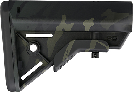 [814927022706] B5 Systems BRV1421 Bravo  Black Multi-Cam Synthetic for AR-Platform with Mil-Spec Receiver Extension (Tube Not Included)