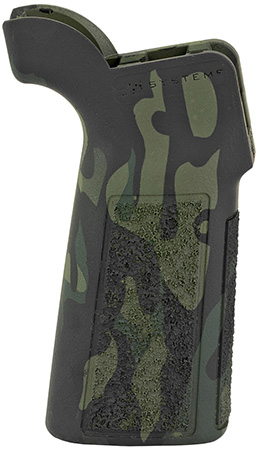 [814927022744] B5 Systems PGR1426 Type 23 P-Grip  Black Multi-Cam Polymer, Aggressive Textured, Fits AR-Platform