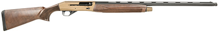[806703063744] CZ-USA 06374 1012 G2 12 Gauge 3" 4+1 28" Black Barrel, Bronze Rec, Walnut Furniture, Bead Front Sight, Oversized Controls, 5 Ext. Chokes, Weaver Optics Mount