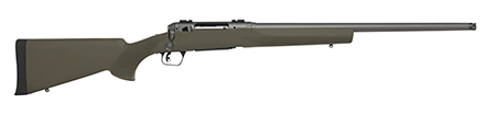 [011356580313] Savage Arms 58031 110 Trail Hunter 243 Win 4+1 22" Threaded/Medium Heavy Profile, Tungsten Gray Cerakote Barrel/Rec, OD Green Hogue Overmold Stock, Adj. AccuTrigger, Weaver Base
