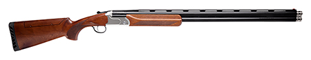 [011356188809] Savage Arms 18880 555 Sporting Compact 20 Gauge 3" 2rd 26" Black Semi-Gloss Over/Under Vent Rib Barrel, Silver Engraved Aluminum Receiver, Oiled Turkish Walnut Adjustable Stock, Ambidextrous