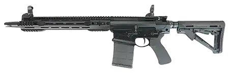 [818725010644] Franklin Armory 0010009BLK M4 Milita 308 Win 20+1 14.50" P & W, Black, 14" FSR Handgaurd, Magpul CTR Stock  &  MBUS Sights, Triumvir Flash Hider, Custom Tuned Trigger, Mid-Length Gas