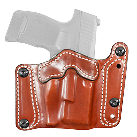 [792695366775] DeSantis Gunhide 194TJ1LZ0 Variable 194  OWB Tan Leather Fits Glock 19/19 G5/19x/23/32/45 Belt Clip Mount Ambidextrous