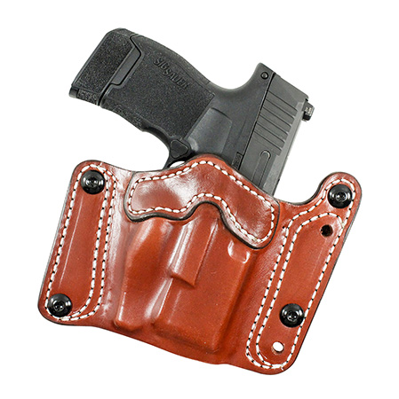 [792695366799] DeSantis Gunhide 194TJ8HZ0 Variable 194  OWB Tan Leather Fits Sig P320C/P250C Belt Clip Mount Ambidextrous