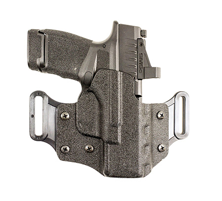 [792695372660] DeSantis Gunhide 195KA3WZ0 Veiled Partner  OWB Black Kydex Belt Slide Fits Glock 19/19 G5/19X/23/32/45 Right Hand
