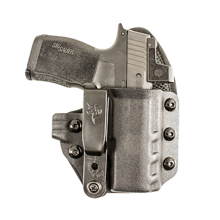 [792695370802] DeSantis Gunhide 206KA3TZ0 Uni-Tuk  IWB Black Kydex Belt Clip Fits Glock 43/43X/43X MOS Right Hand