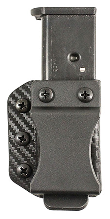 [792695375654] DeSantis Gunhide A100KJYYZ Persuader Mag Pouch  IWB/OWB Black Kydex Belt Clip Compatible w/ Glock 43 Ambidextrous